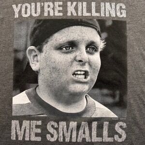 The Sandlot You're Killing Me Smalls T-Shirt Mens Large Gray Ham Porter Graphic